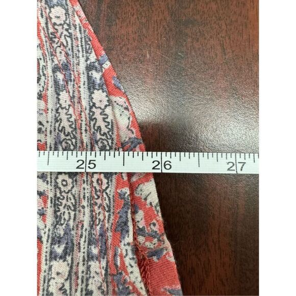 Lucky Brand Floral Long Sleeve Blouse Size Large - Picture 7 of 7